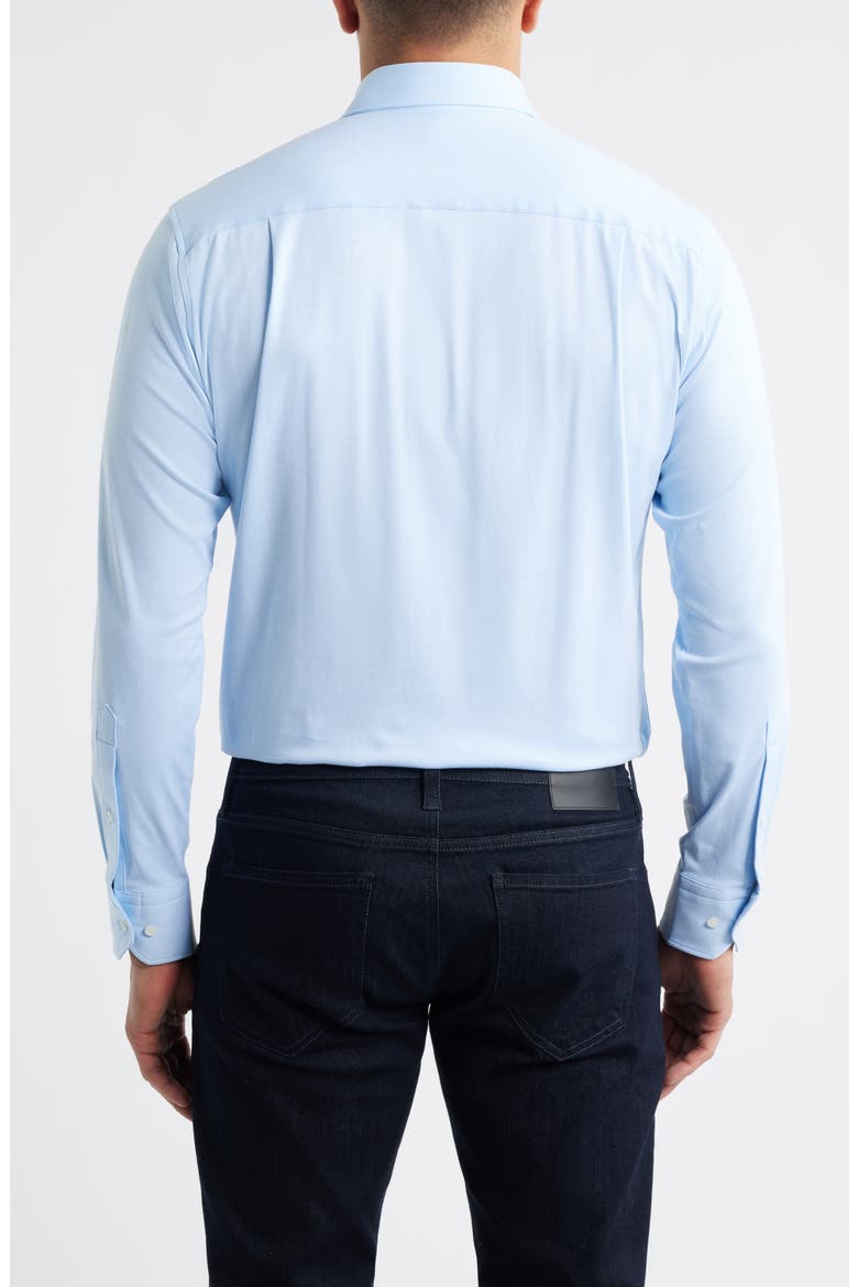 Excursionist Flex Tailored Fit Wrinkle Resistant Button-Up Shirt, Alternate, color, BLUE FROST