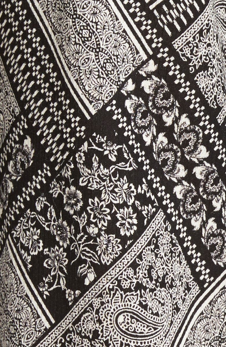 ASTR the Label ASTR Print Wide Leg Pants, Alternate, color, 