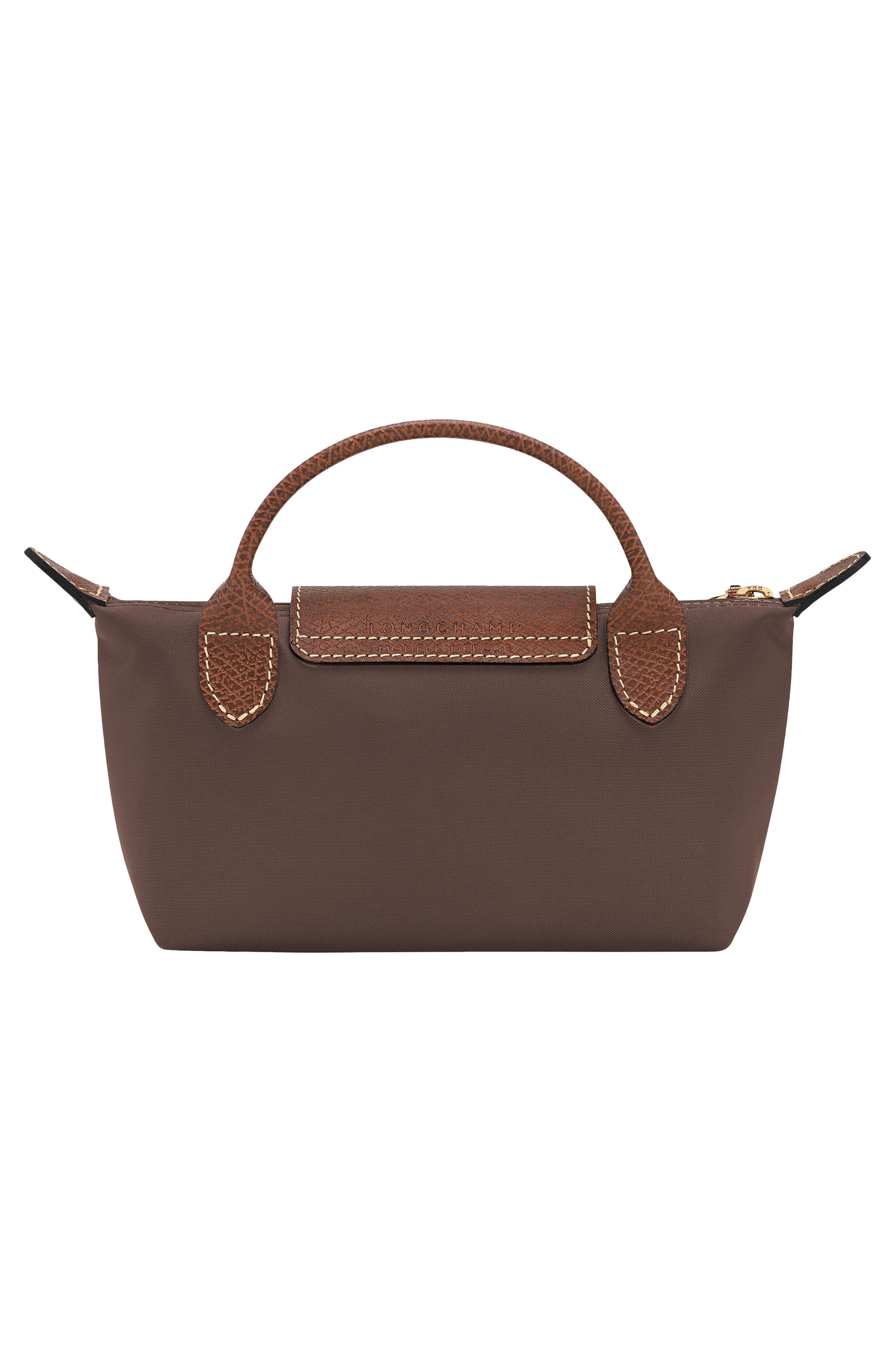 Le Pliage Recycled Cosmetic Case, Alternate, color, MOCHA