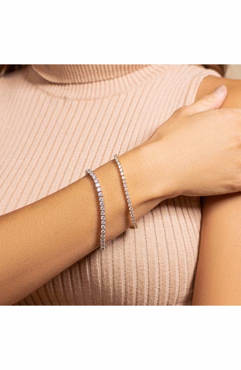 Lab Created Diamond Tennis Bracelet