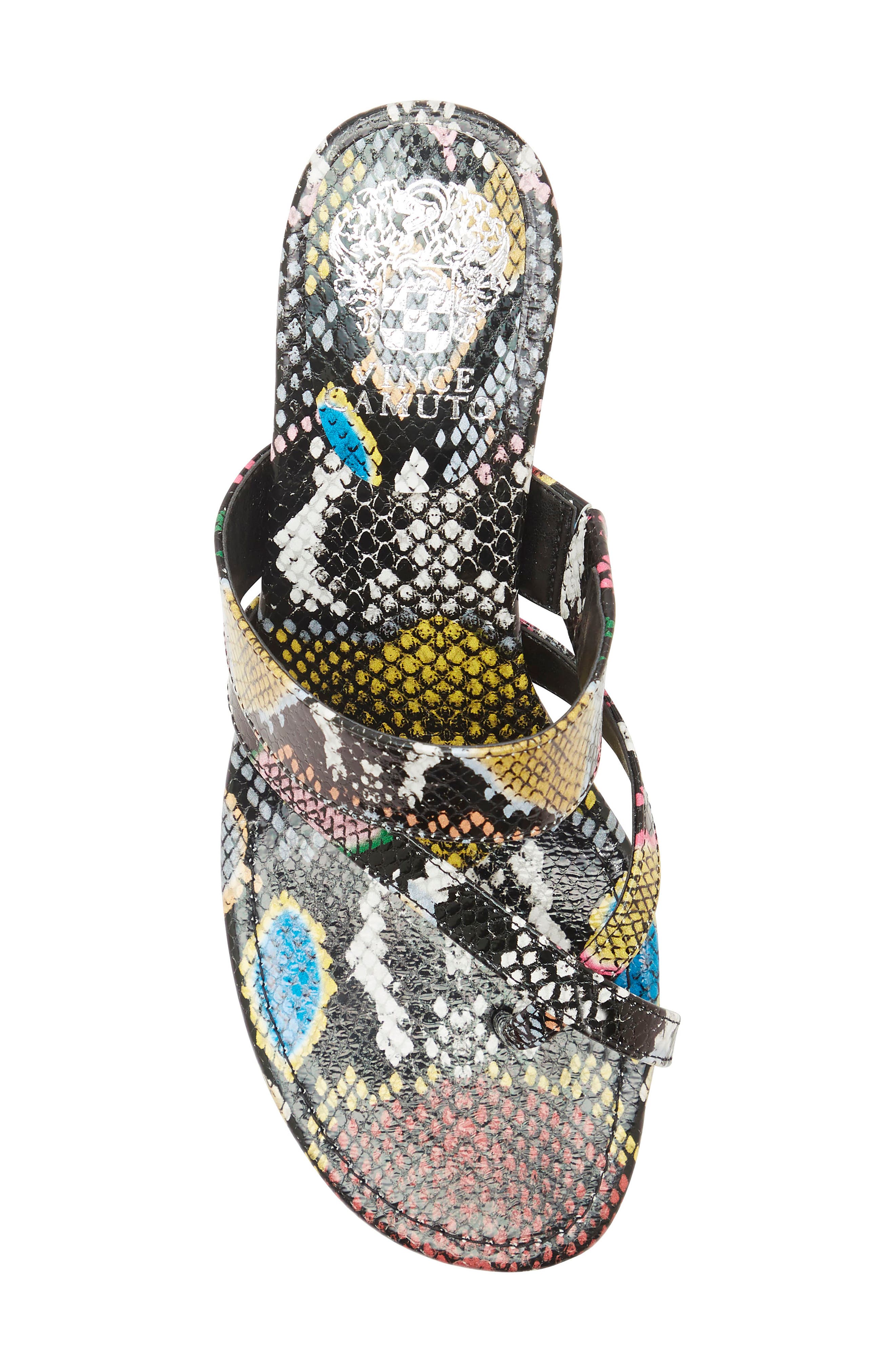 Moentha Slide Sandal, Alternate, color, MULTI SNAKE PRINT LEATHER