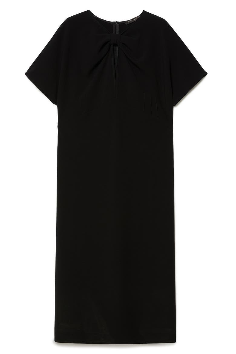 Giro Knot Dress, Alternate, color, BLACK