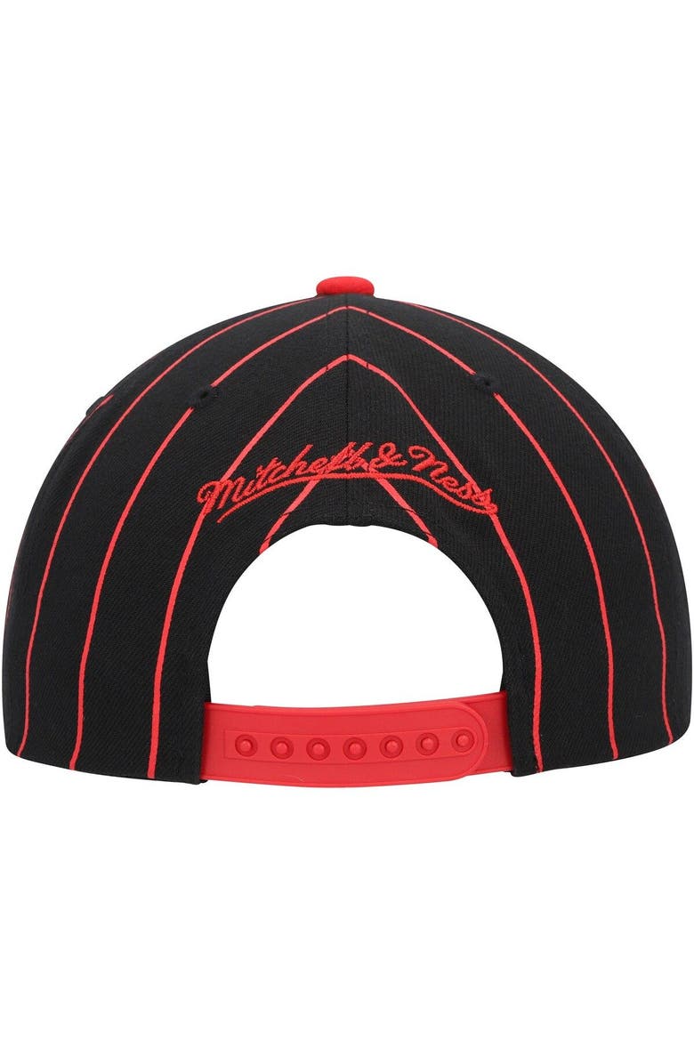 Mitchell & Ness Men's Mitchell & Ness Black D.C. United Team Pin Snapback Hat, Alternate, color, Black