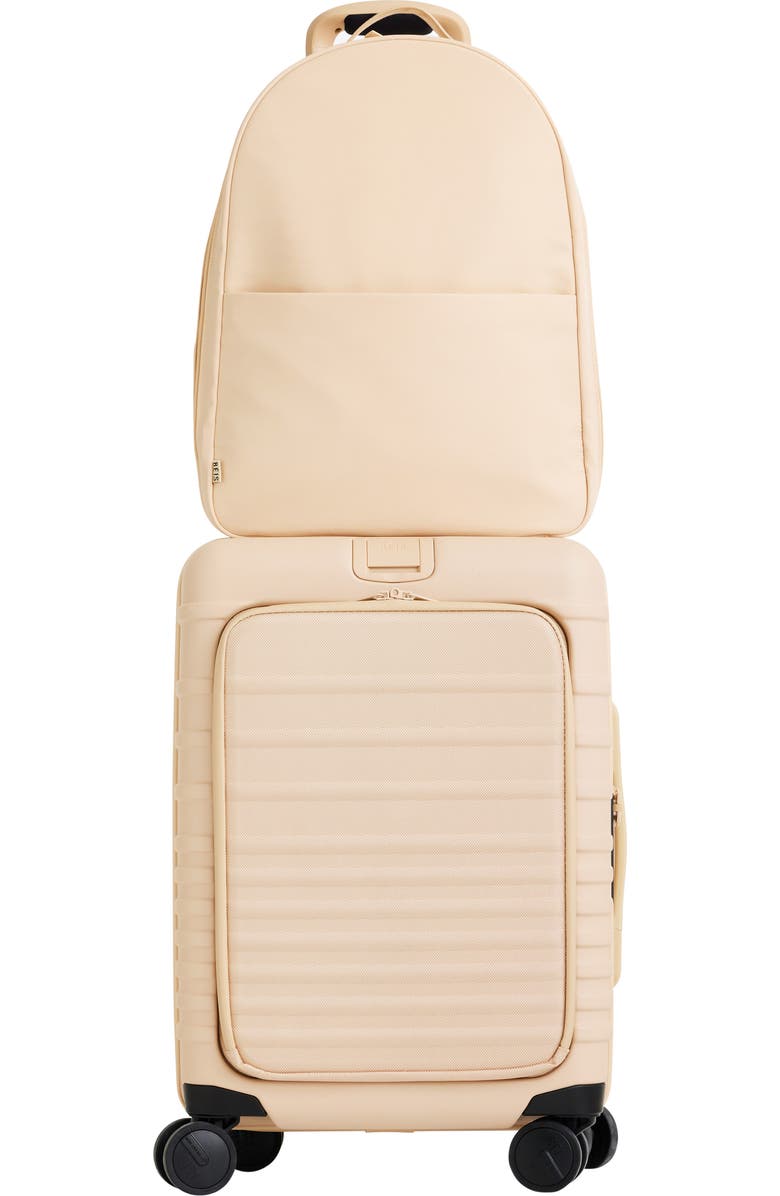 Béis The Commuter Backpack, Alternate, color, Beige
