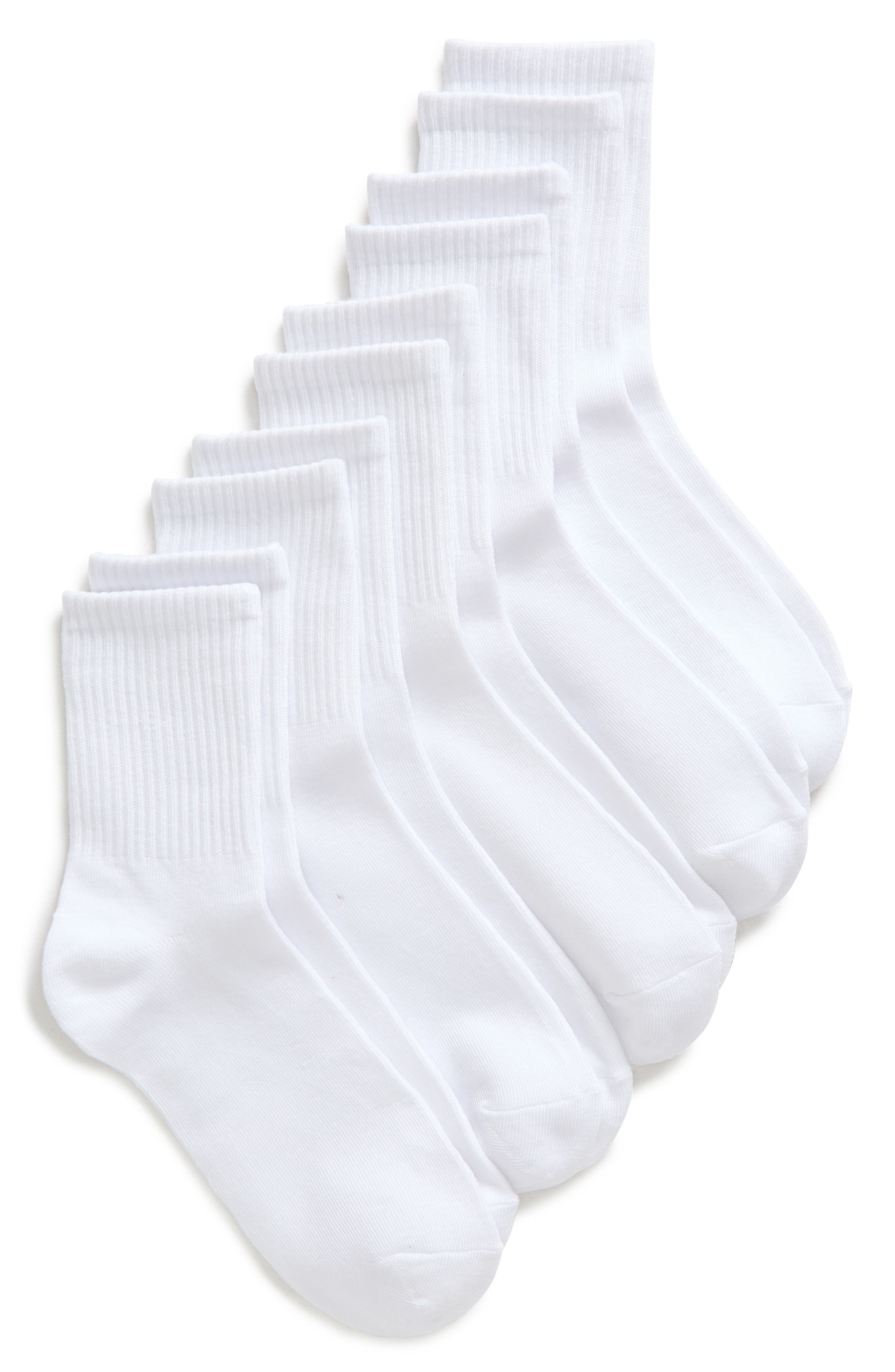 NORDSTROM RACK 5-Pack Athleisure Demi Crew Sock