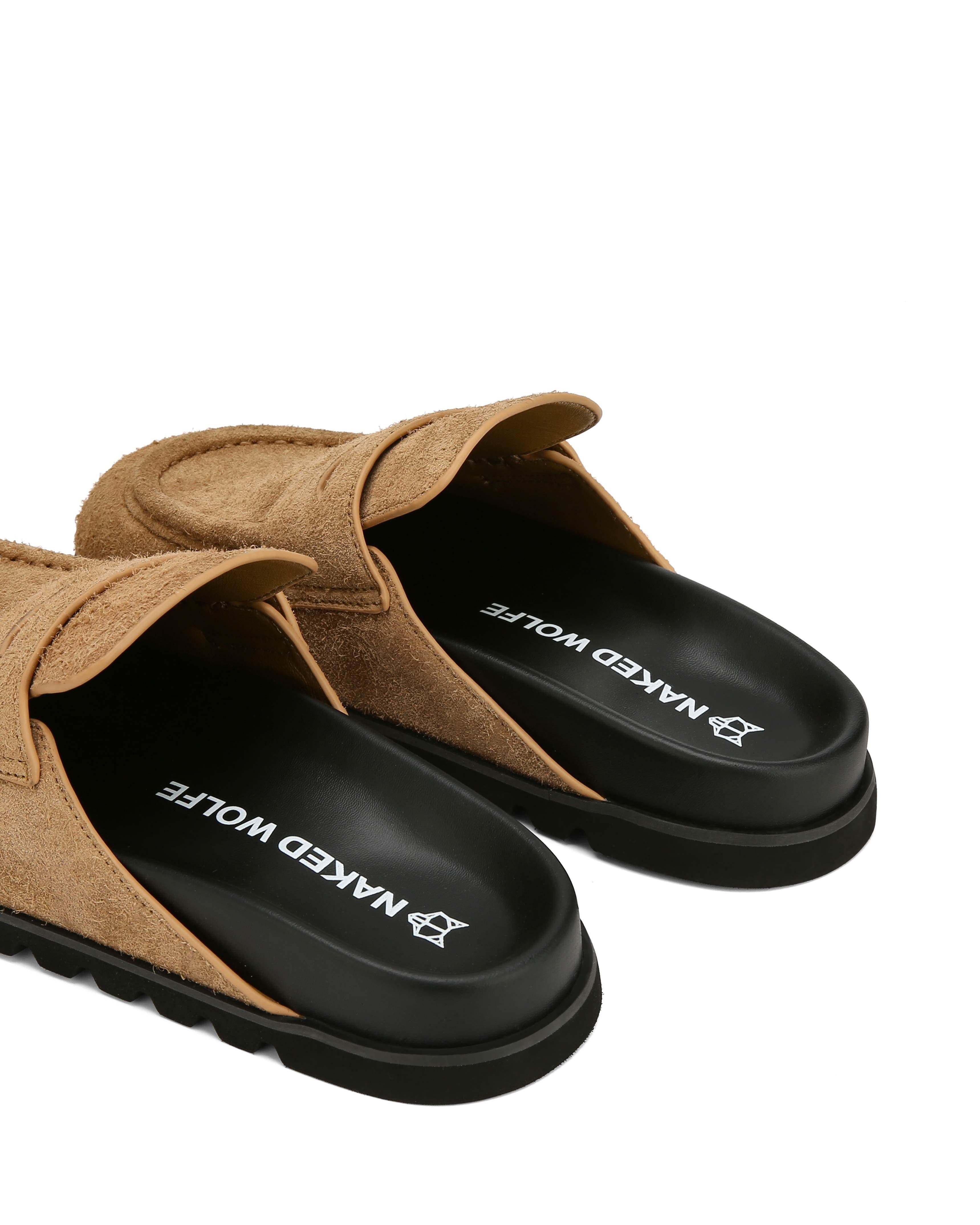 Naked Wolfe Cord Suede Slipper, Alternate, color, Tan