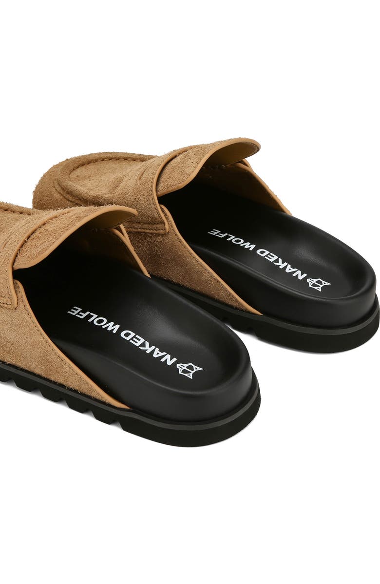Naked Wolfe Cord Suede Slipper, Alternate, color, Tan