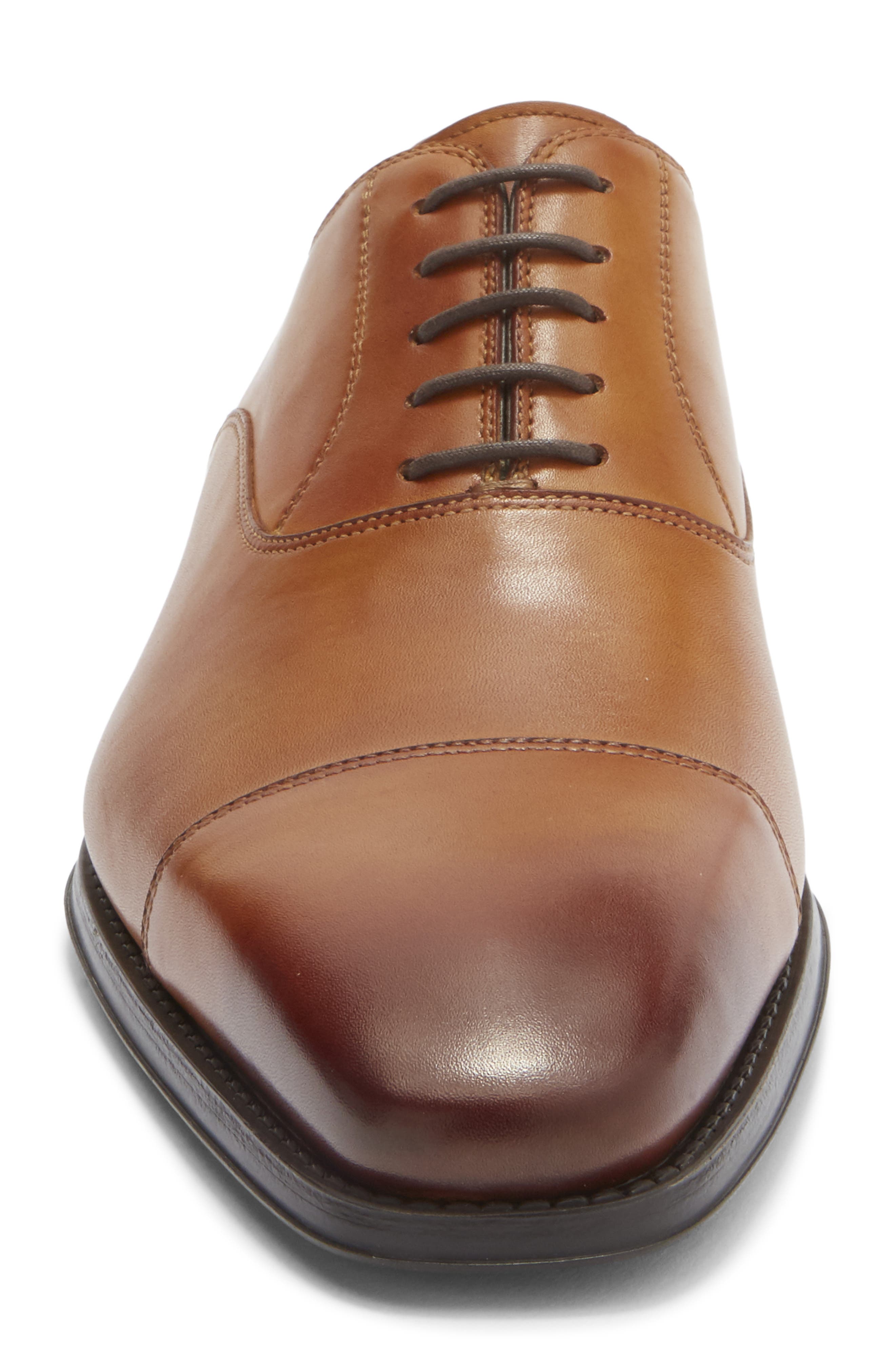 Terril Leather Oxford, Alternate, color, CUERO