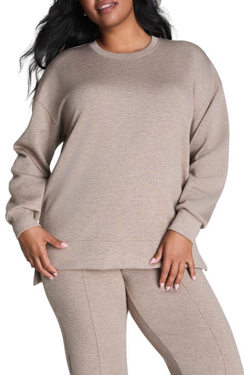 Air Essentials Brushed Crewneck Top