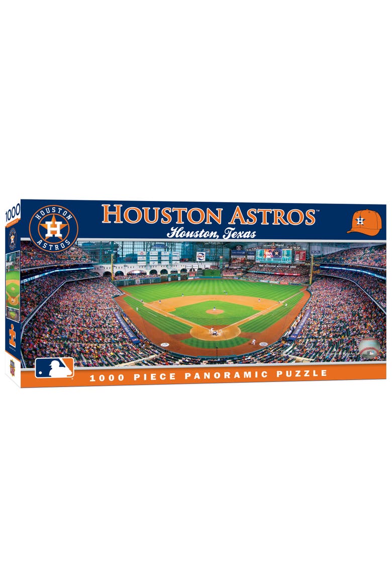 Houston Astros 1000pc Panoramic Puzzle, Main, color, Multicolor