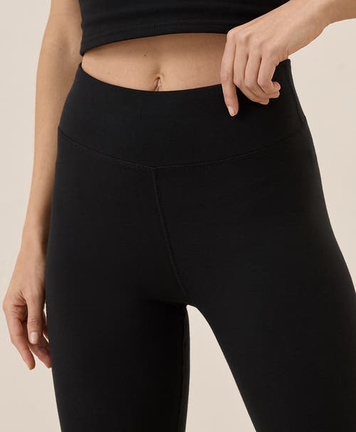 Pact On The Go-to Legging Made With Organic Cotton In Black