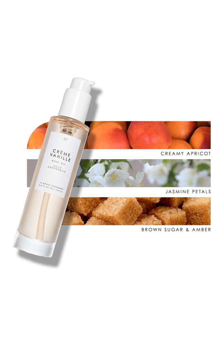 LE MONDE GOURMAND Crème Vanille Body Oil, Alternate, color, 