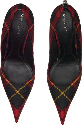Tartan Pointed Toe Pump