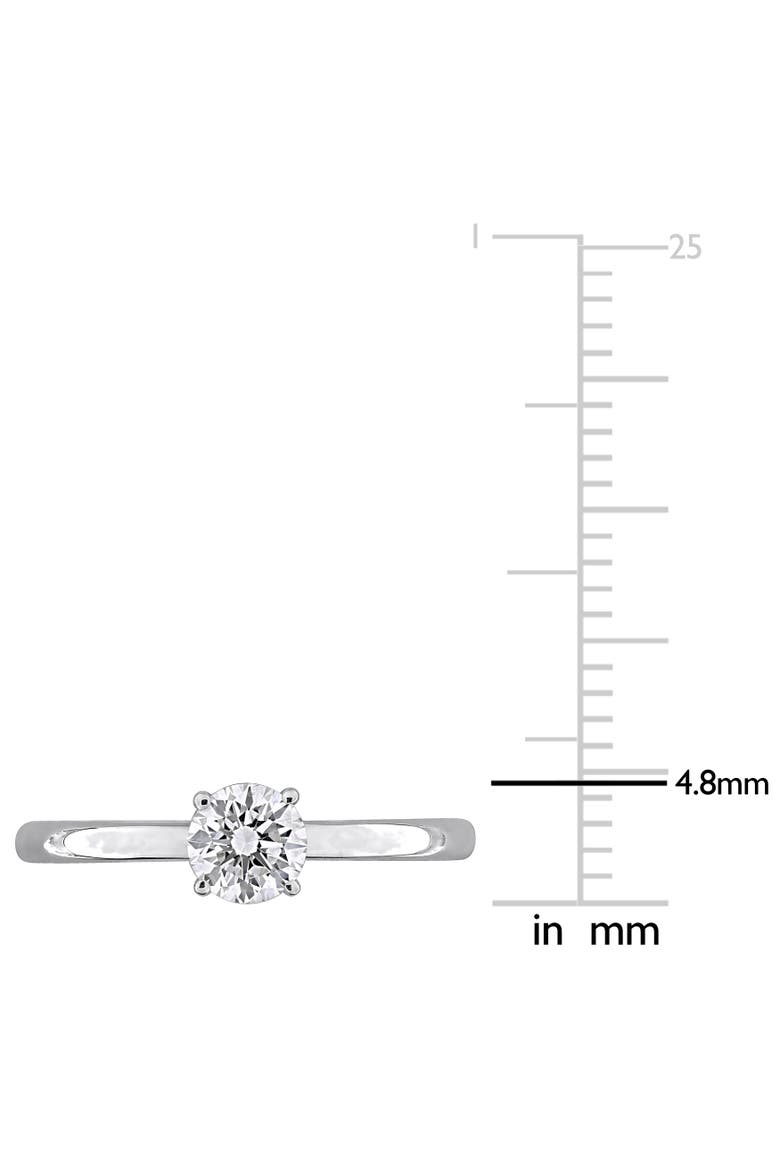 1/2 CTW Lab-Grown Diamond Solitaire Ring 14k, Alternate, color, White Gold