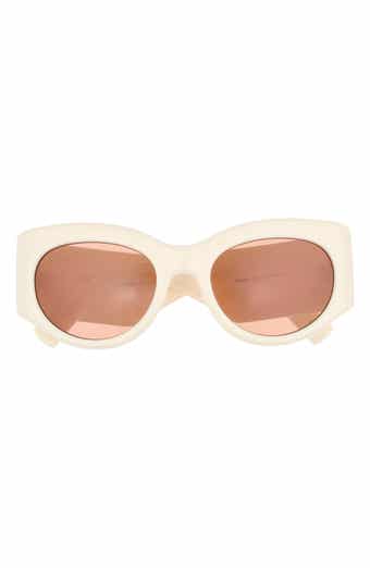 Gucci 53mm Modified Cat Eye Sunglasses