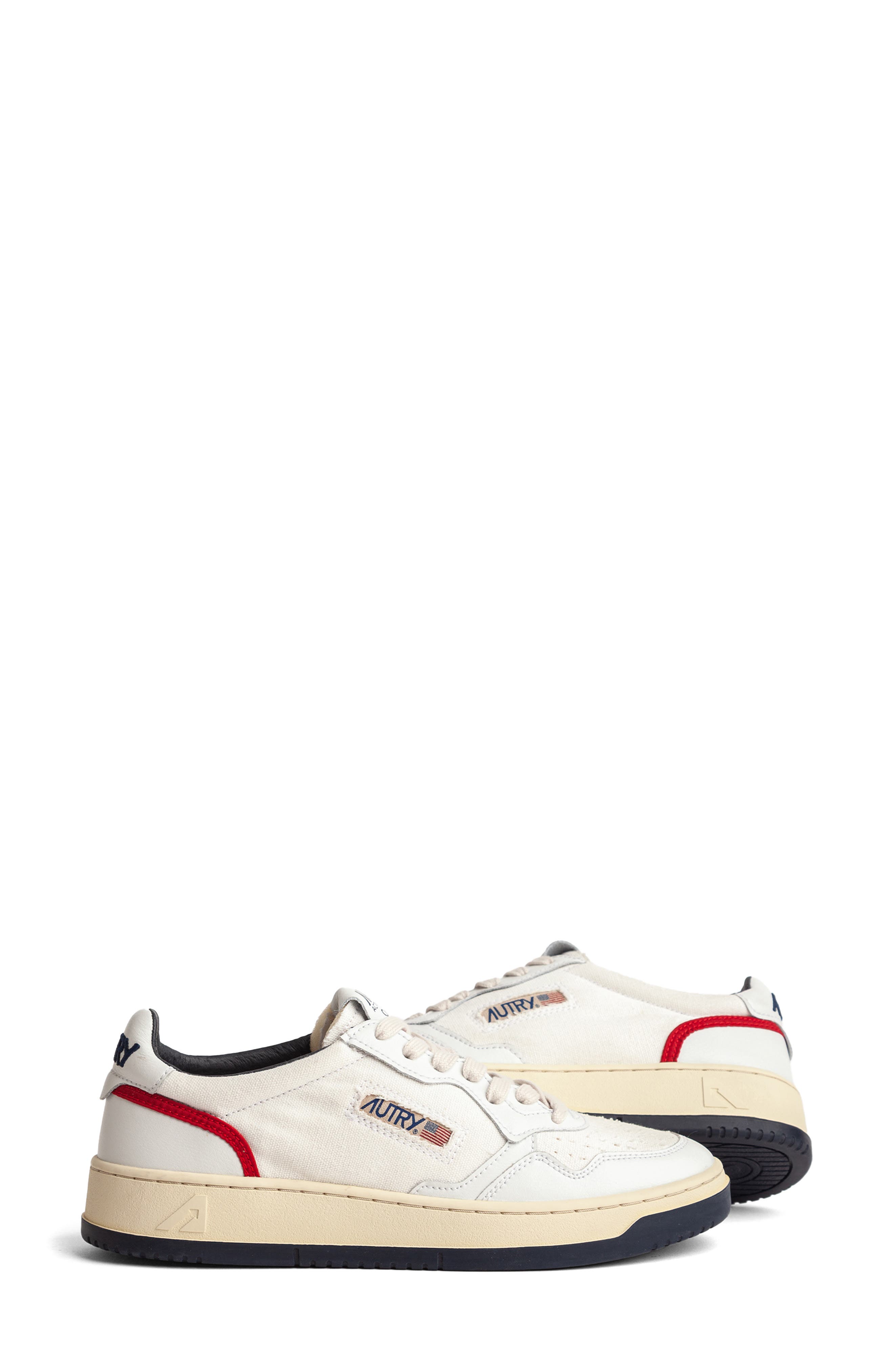 AUTRY Open Low Top Sneaker, Alternate, color, Leather Capsule