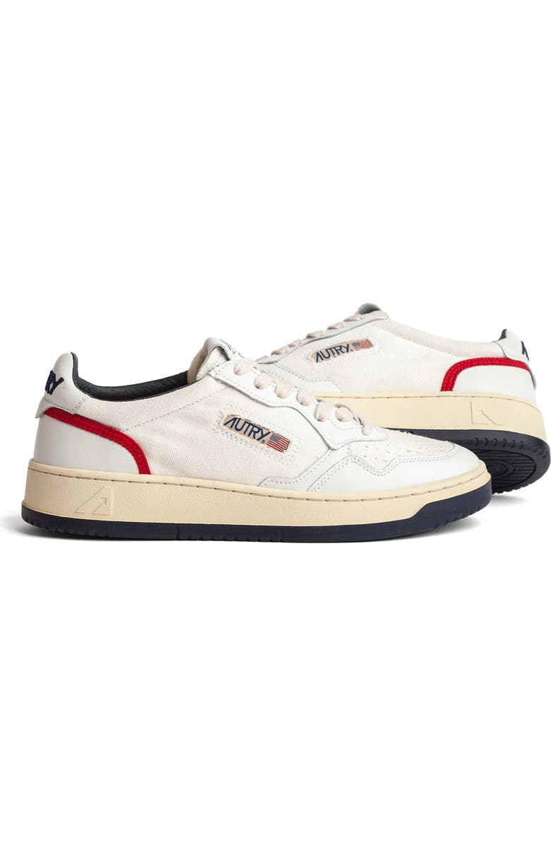 AUTRY Open Low Top Sneaker, Alternate, color, Leather Capsule