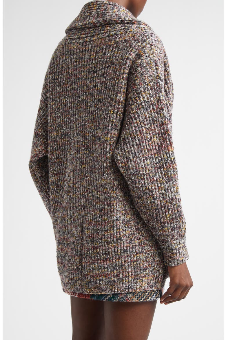 Oversize Wool Blend, Alternate, color, MULTICOLOR YELLOW RED BLACK