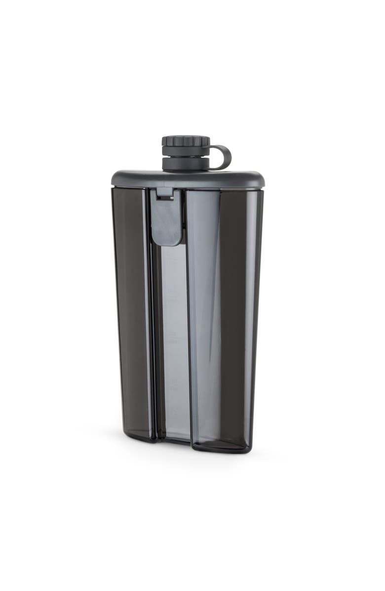 HOST Easy-Fill 6 oz Plastic Flask, Main, color, Gray