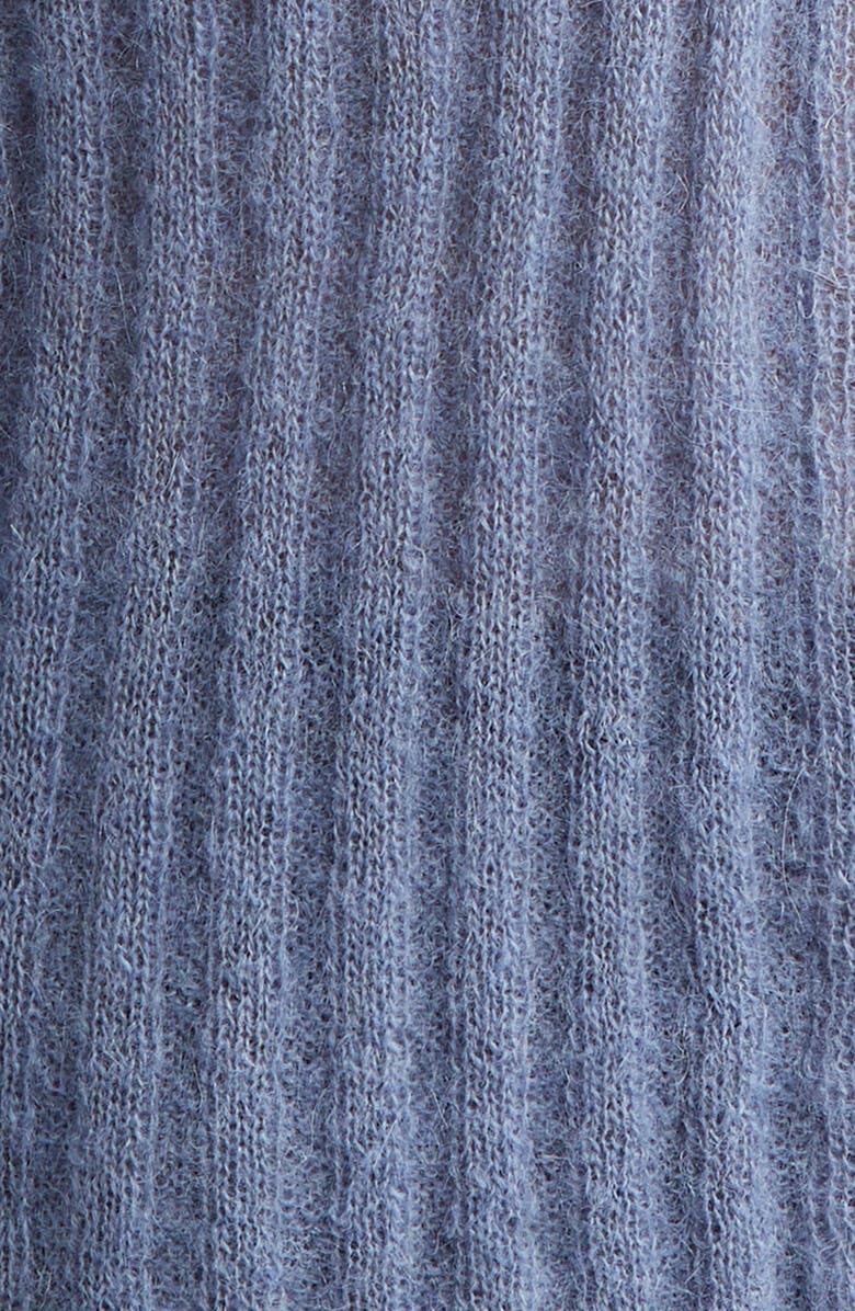 Paloma Wool Naor Button Back Mohair & Alpaca Blend Rib Cardigan, Alternate, color, 