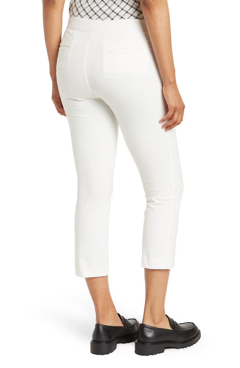 Amanda & Chelsea Chelsea Stretch Ankle Pants, Alternate, color, White