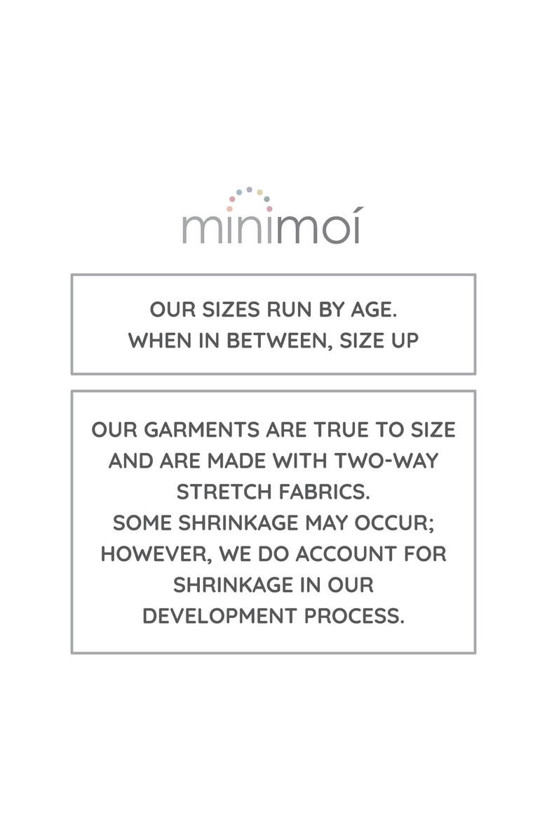 MiniMoi Put A Bow On It Cotton Polka Dot Knit Beanie, Alternate, color, Blue