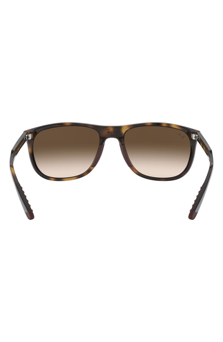 Ray-Ban 58mm Square Sunglasses, Alternate, color, Havana