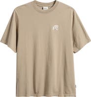 MALBON Bermuda Palms Graphic Cotton T-Shirt