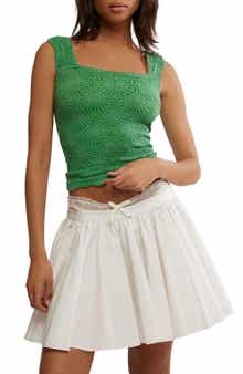 Free People Love Letter Floral Knit Camisole