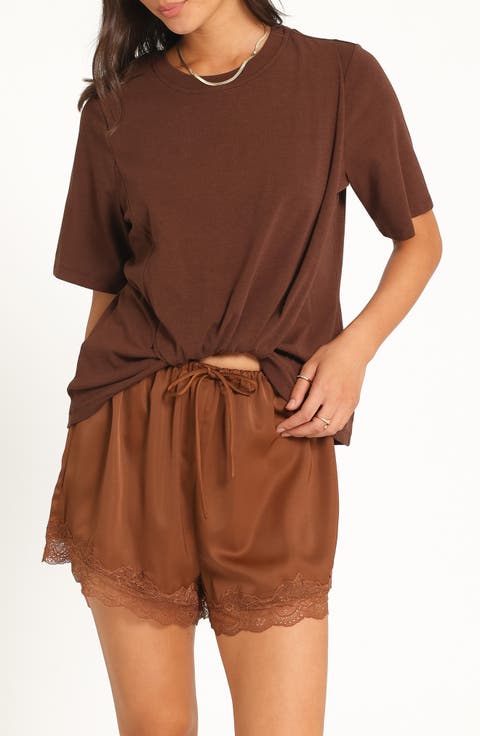 Landon Cotton Blend Knit T-Shirt