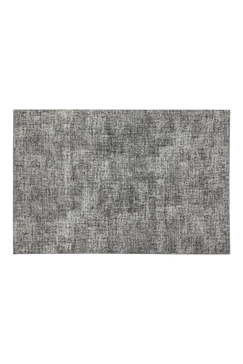Faux Leather Reversible Set of 4 Placemats, Alternate, color, REVERSIBLE BLACK