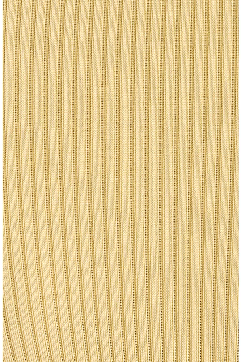 Lettuce Edge Rib Silk Blend Sweater, Alternate, color, JAUNE PALE