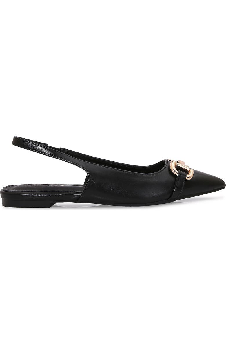 BERNESS Caroline Slingback Skimmer Flat, Alternate, color, Black