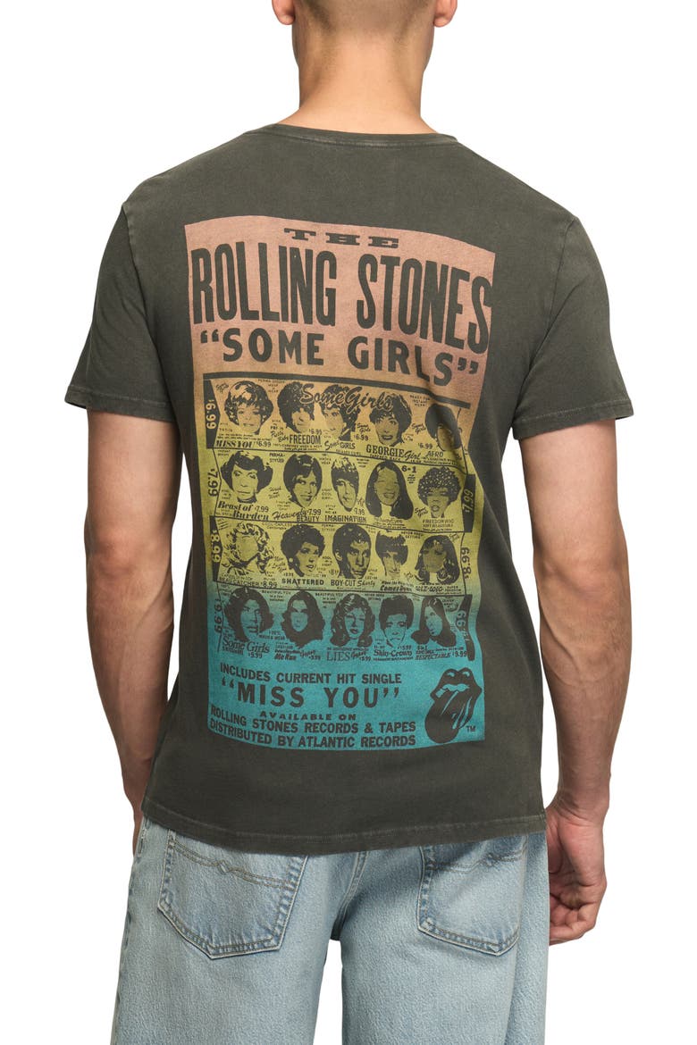 Rolling Stones Some Girls Graphic T-Shirt, Alternate, color, RAVEN