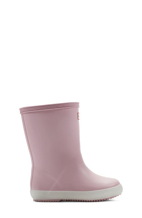 Hunter First Classic Insulated Waterproof Rain Boot In Pink