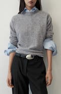 MANGO Oversized Wool Sweater