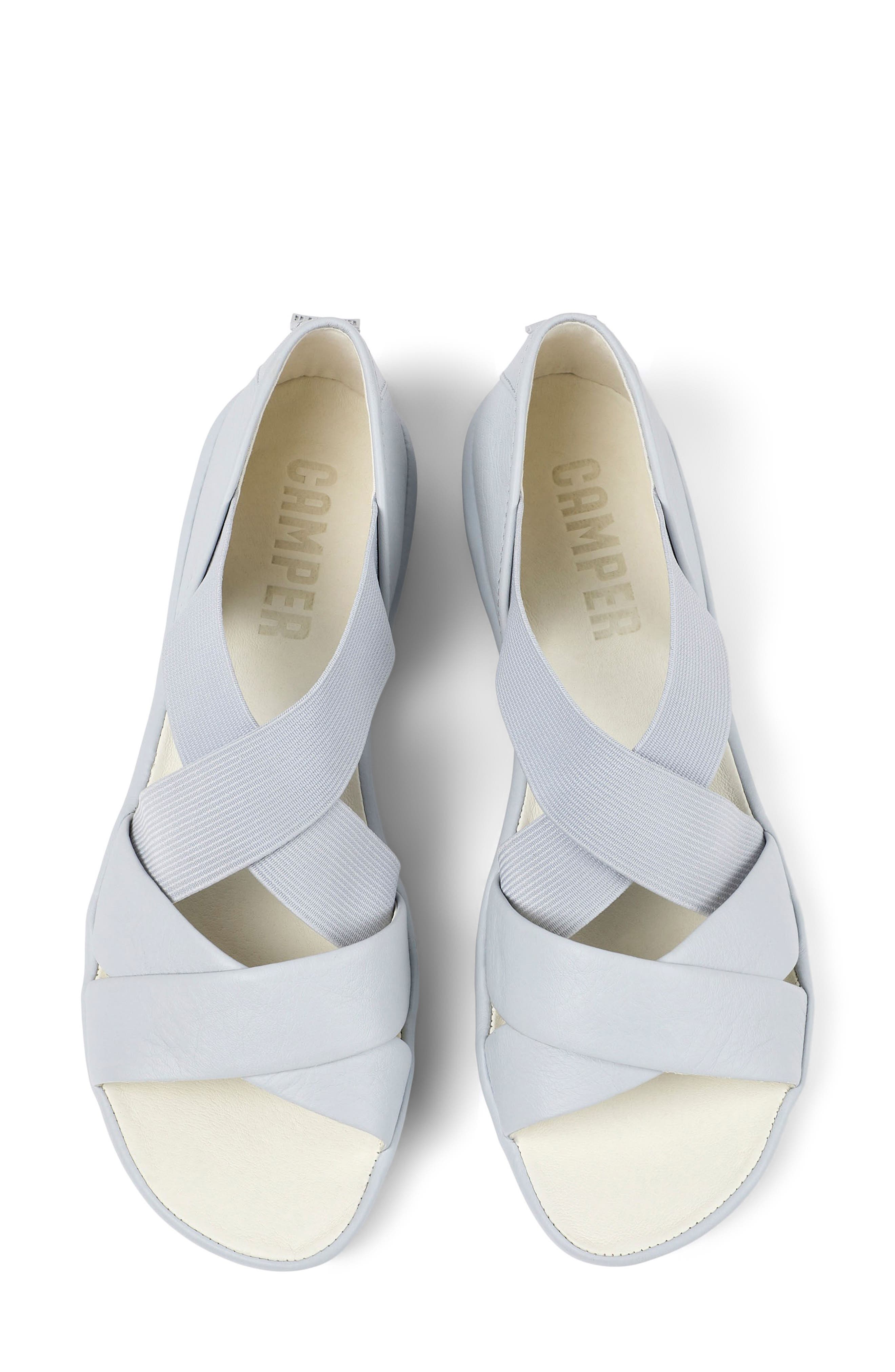 Camper Right Nina Sandal, Alternate, color, Lt. Pastel Grey