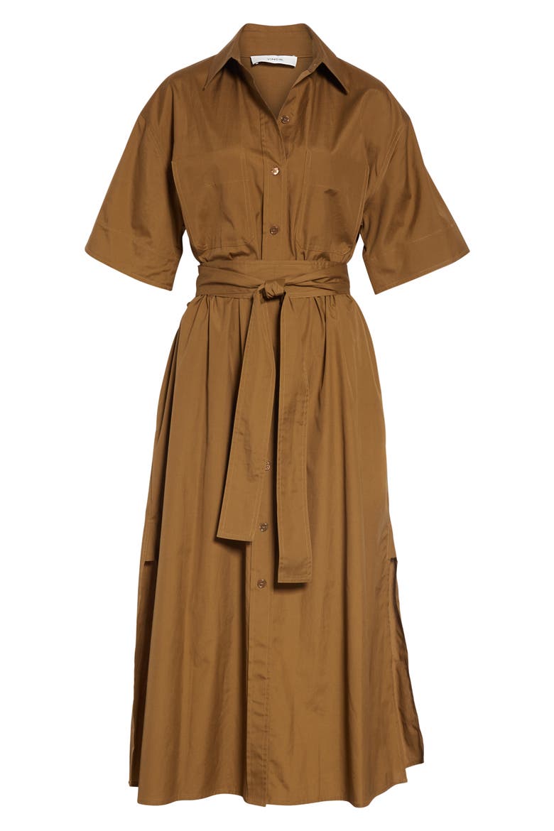 Utility Shirtdress, Alternate, color, COTTONWOOD