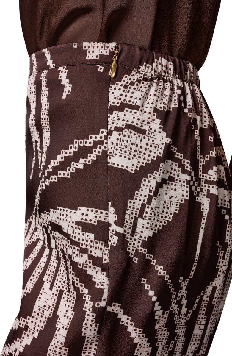 Donna Karan New York Print Wide Leg Pants, Alternate, color,