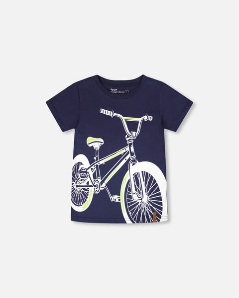 Organic Cotton Jersey Bike T-Shirt (Toddler, Little Kid & Big Kid)