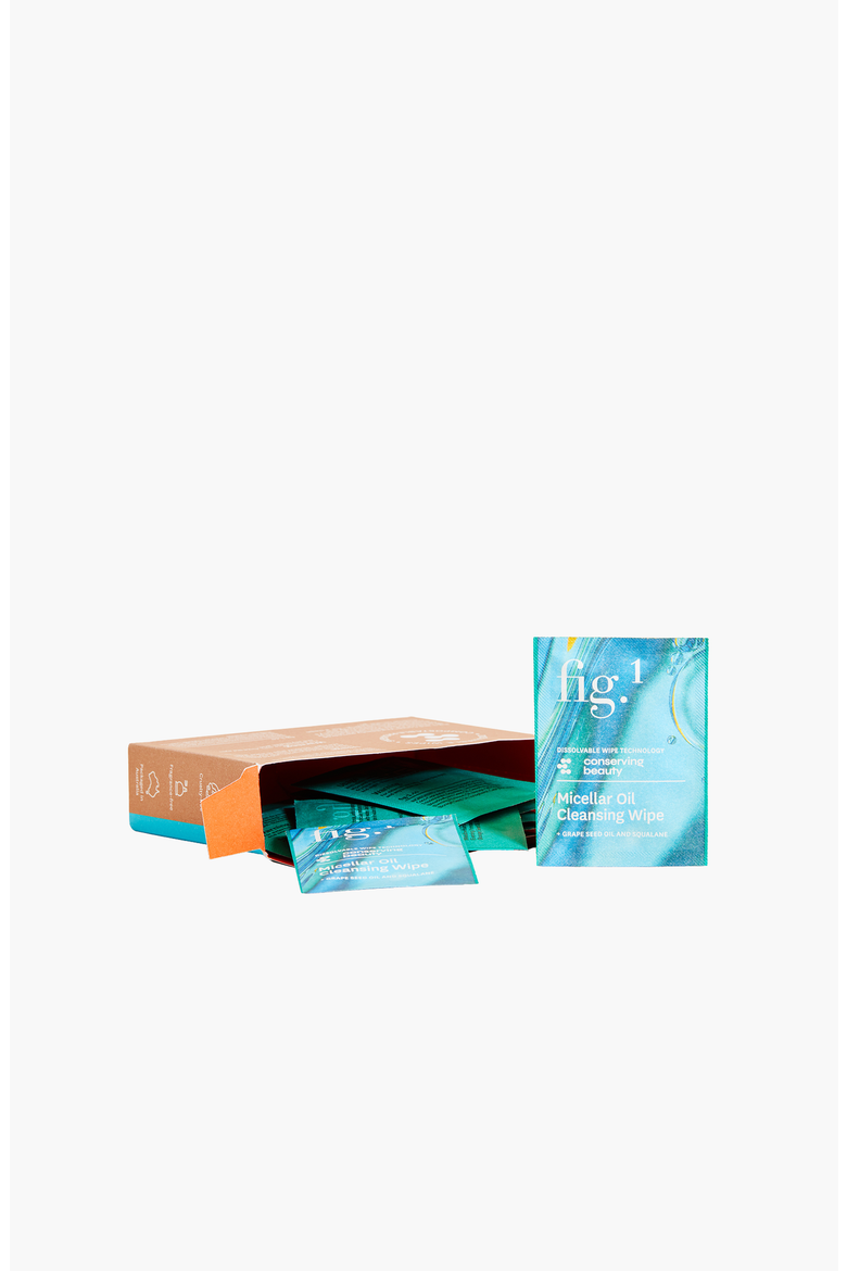 Micellar Oil Cleansing Wipes, Alternate, color, Blue