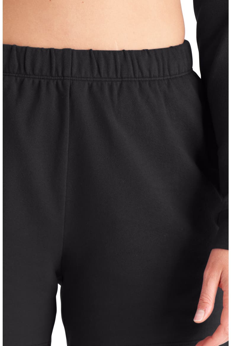 The Sweat Short, Alternate, color, Vintage Black