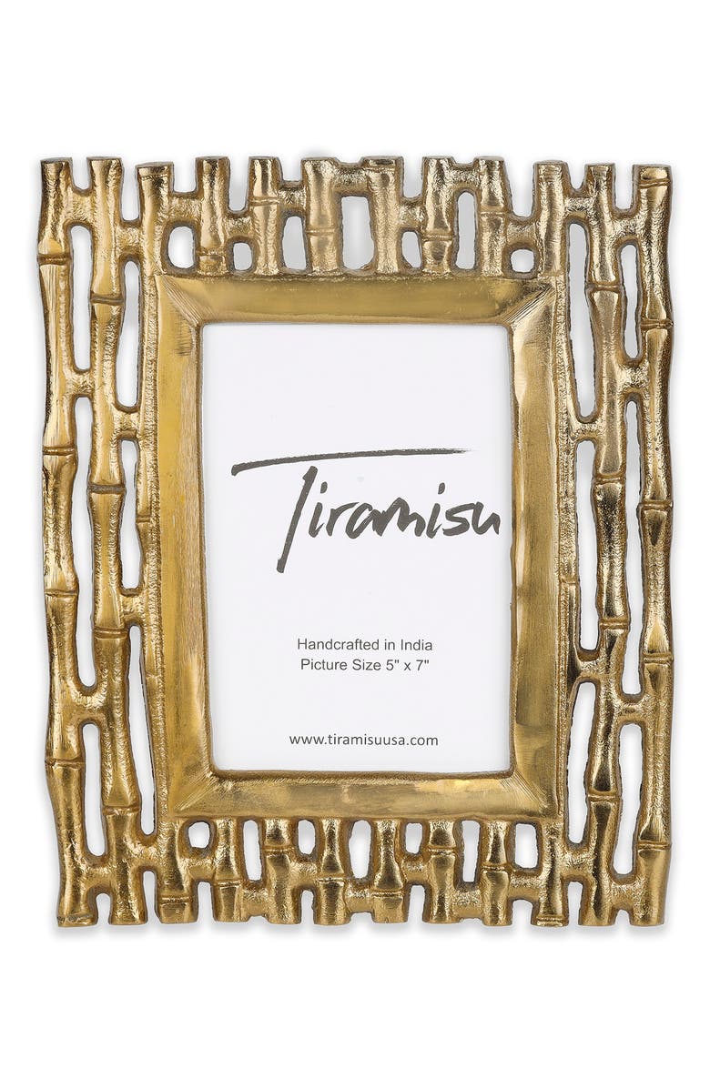 Tiramisu Metallica Memories Picture Frame, Main, color, Gold/ Antique