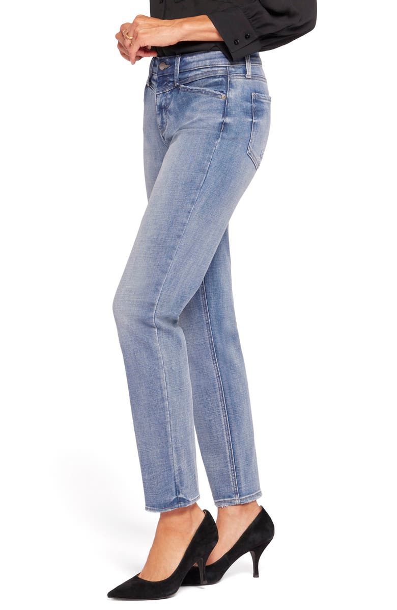 NYDJ Margot Front Yoke Girlfriend Jeans, Alternate, color, 