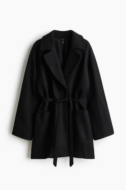 Tie-belt Coat