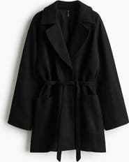 H&M Tie-belt Coat