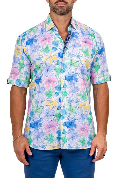 Galileo Marthy Short Sleeve Button-Up Shirt