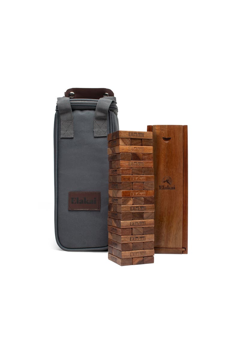 Acacia Woodlander Mountain Blocks, Main, color, Mini / Natural Wood