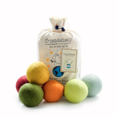 Wool Dryer Balls XL Set of 6