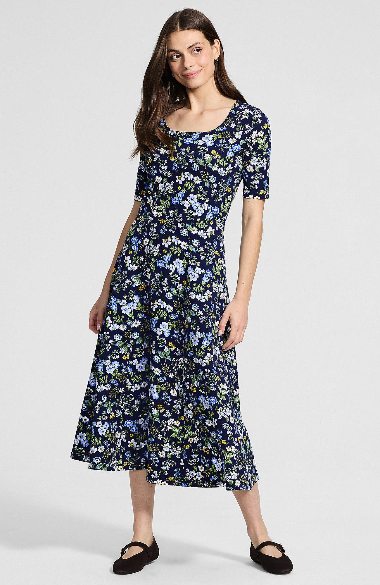 Deep Sea Navy Floral
